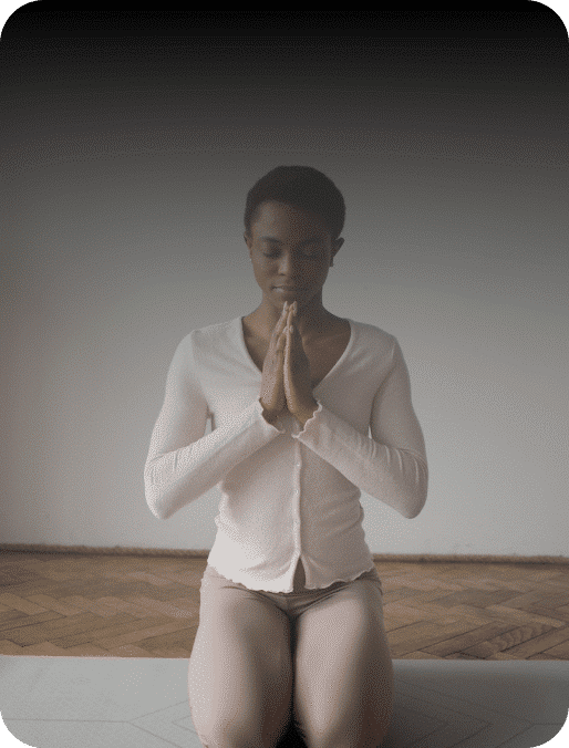 Woman doing Meditation
